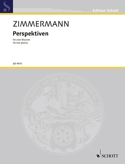 B.A. Zimmermann: Perspectives