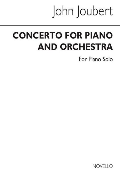 J. Joubert: Concerto (with Piano Reduction), Klav4m (Bu)