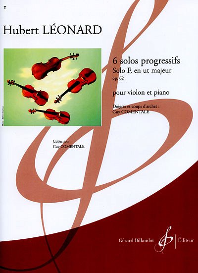 6 Solos Progressifs Opus 62 F En Ut Majeu, VlKlav (KlavpaSt)