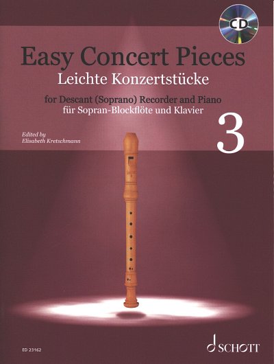 E. Kretschmann: Easy Concert Pieces , SblfKlav (KlavpaSt+CD)