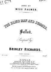 Brinley Richards, W. Jones: The Blind Man And Summer