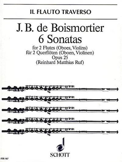DL: J.B. de Boismortier: 6 Sonatas, 2Fl/Ob/Vl (Sppa)