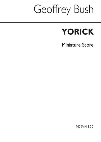 G. Bush: Overture Yorick Score, Sinfo (Part.)