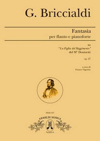 G. Briccialdi: Fantasia Per Flauto e Pian, FlKlav (KlavpaSt)