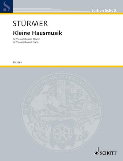 DL: B. Stürmer: Kleine Hausmusiken, VcKlav
