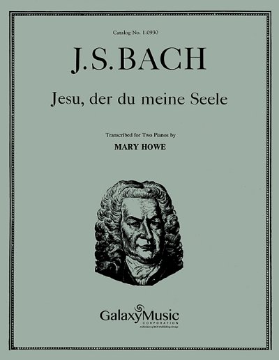 J.S. Bach: Jesu, der du meine Seele, 2Klav (Bu)