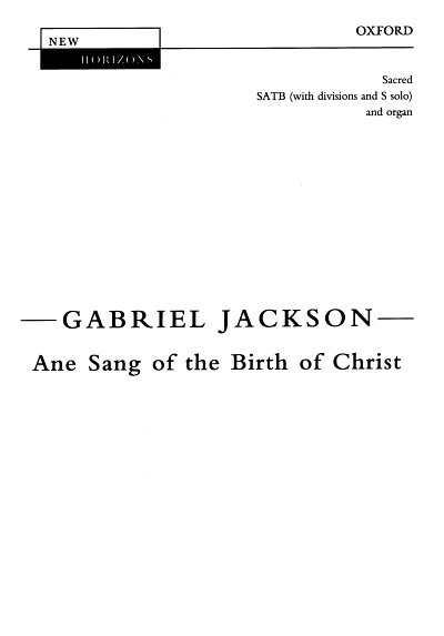 G. Jackson: Ane Sang Of The Birth Of Christ, Ch (Chpa)