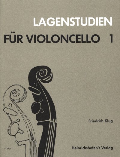 Klug Friedrich: Lagenstudien für Violoncello
