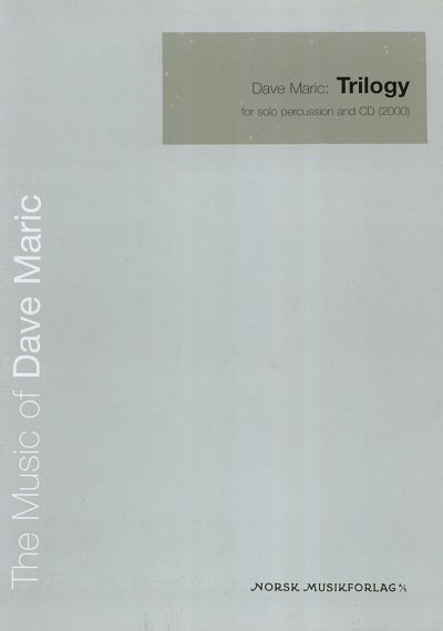 D. Maric: Trilogy, Schlagz (CD)
