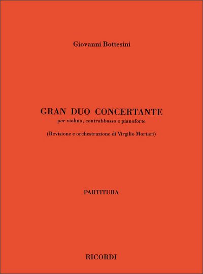 G. Bottesini: Gran Duo Concertante