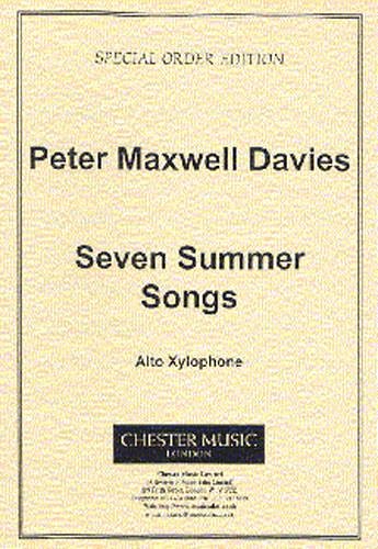 Seven Summer Songs - Alto Xylophone, Schlens