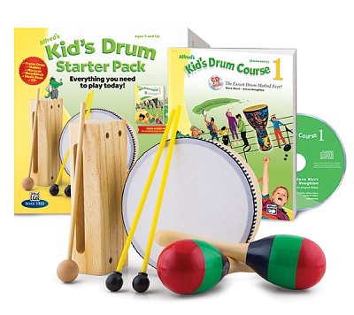 Alfred's Kid's Drum Course Starter Pack, Schlagz