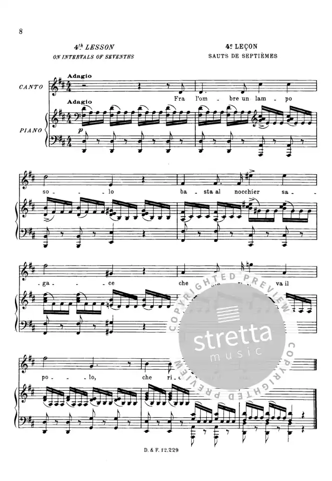 N. Vaccaj: Méthode pratique de chant italie, GesKlav (Part.) (2)