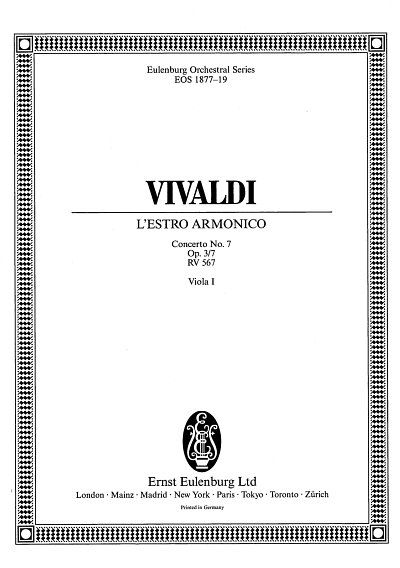 A. Vivaldi: Concerto F-Dur L'Estro Armonico op, StroBc (Vla)