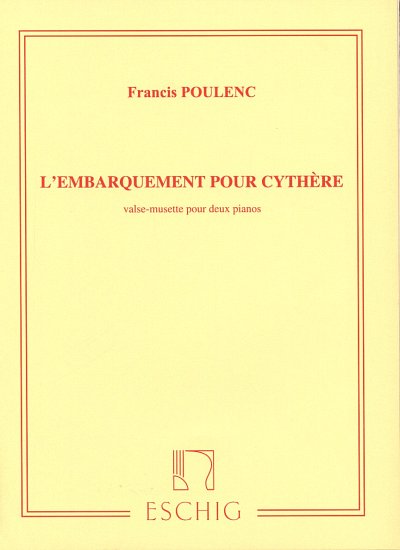AQ: F. Poulenc: L'embarquement pour Cythere, 2Klav (B-Ware)