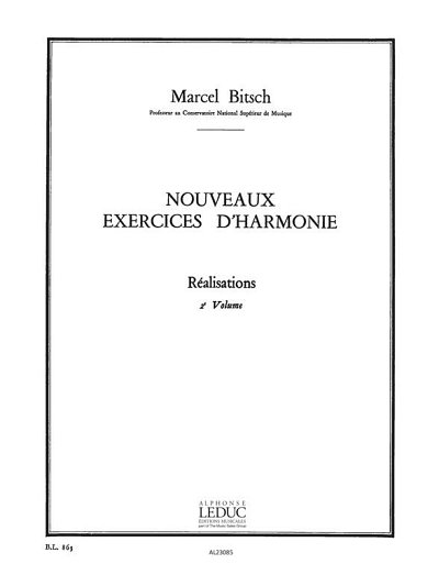 M. Bitsch: Nouveaux Exercices D'Harmonie vol. 2 Realisations