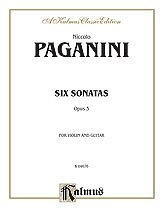 DL: Paganini: Six Sonatas for Violin and Guitar, Op. 3