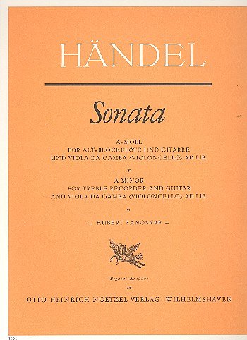 G.F. Haendel: Sonate A-Moll