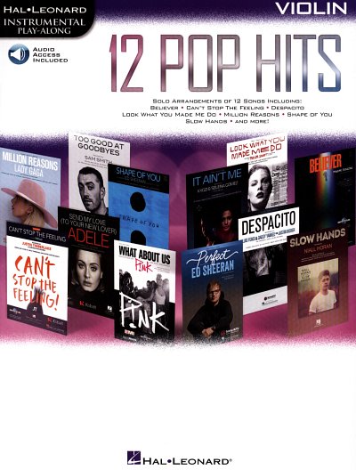 12 Pop Hits (Violine), Viol (+Audiod)