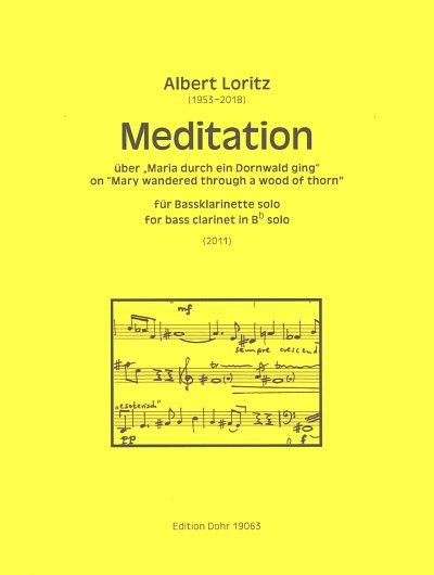 A. Loritz: Meditation, Bklar