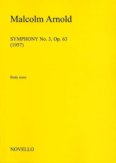 M. Arnold: Symphony No.3 Op.63 - 2006 Edition, Sinfo (Stp)
