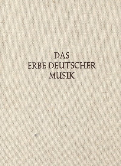 C. Bernhard: Geistliche Konzerte und andere Werke. Das Erbe Deutscher Musik IX/7