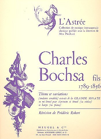 Charles Bochsa: Theme et Variations, KlarKlv (Part.)
