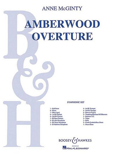 A. McGinty: Amberwood Overture, Blaso (Pa+St)