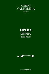 G. Sessantini: Opera Omnia - opere vocali
