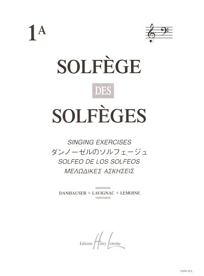 A. Lavignac: Solfège des Solfèges Vol.1A avec accompagnement