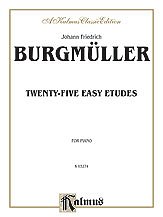 DL: J.B.B. Johann: Burgmüller: Twenty-five Easy Etudes, Op, 
