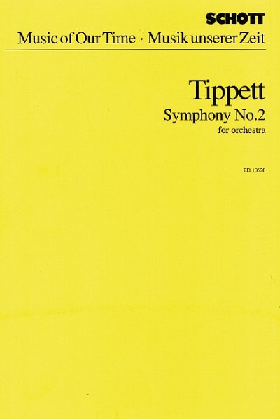 DL: M. Tippett: Symphony No. 2, Orch (Stp)