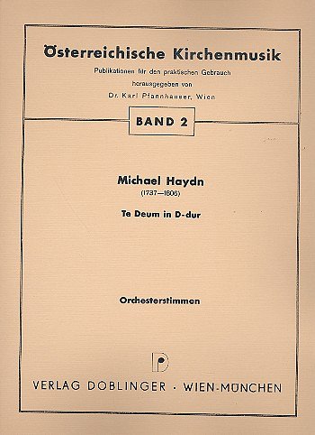 M. Haydn: Te Deum in D-Dur, Gch4Orch/Klv (Stsatz)