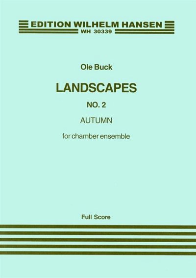 O. Buck: Landscapes No. 2 - Autumn (Part.)