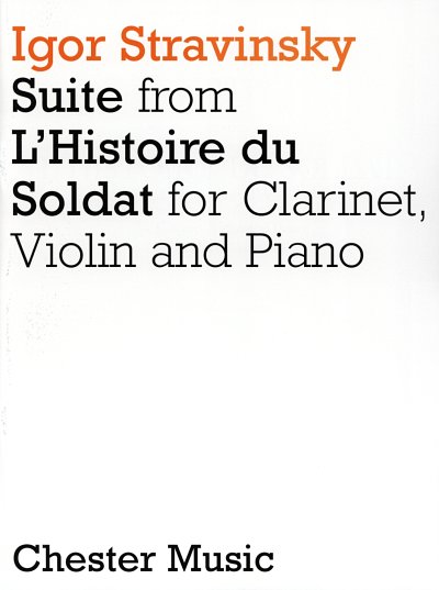 I. Strawinski: Suite aus L'Histoire du S, KlarVlKlav (Pa+St)