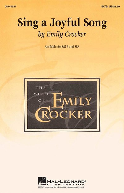 E. Crocker: Sing a Joyful Song