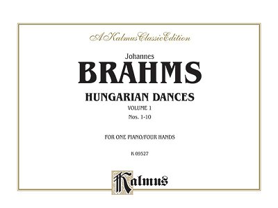 J. Brahms: Hungarian Dances, Volume I, Klav