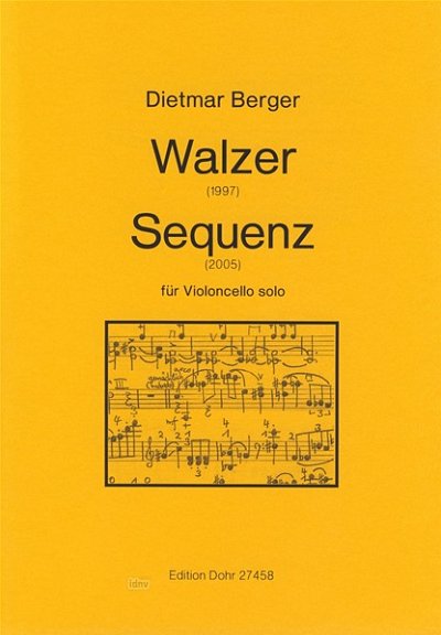 D. Berger: Walzer und Sequenz, Vc (Part.)