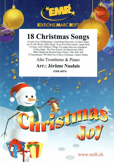 J. Naulais: 18 Christmas Songs, AltposKlav