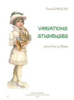P. Proust: Variations studieuses cor et , HrnKlav (KlavpaSt)