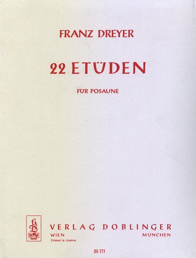 F. Dreyer: 22 Etueden, Pos