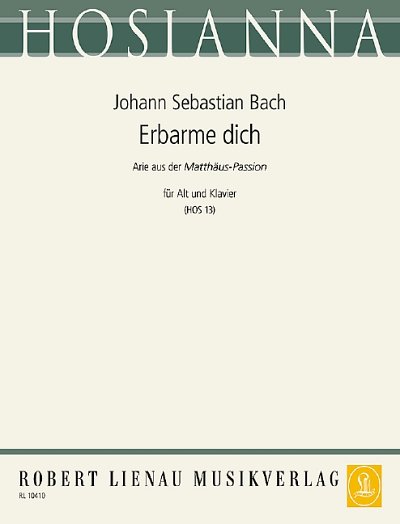 DL: J.S. Bach: Erbarme dich, GesAKlv