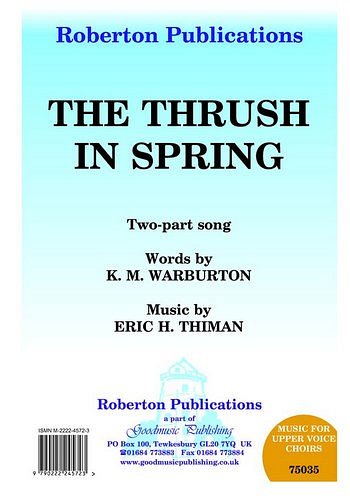 E. Thiman: Thrush In The Spring, Ch2Klav (Chpa)