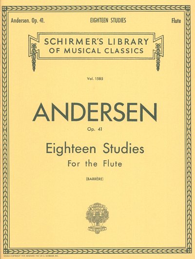 J. Andersen: Eighteen Studies, Fl