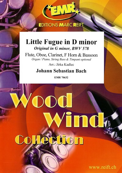 J.S. Bach: Little Fugue in D minor, FlObKlHrFg