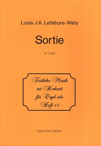 L. Lefébure-Wély: Sortie für Orgel Es-Dur, Org