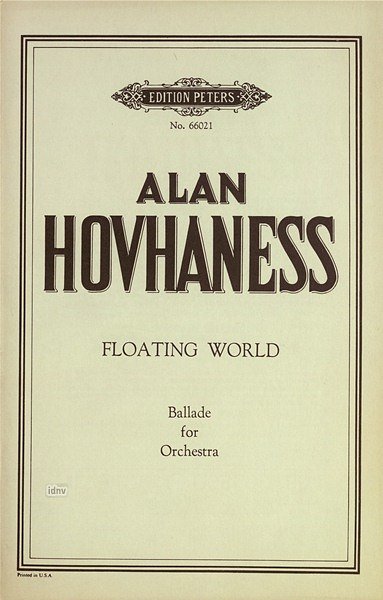 A. Hovhaness: Floating World Op 209