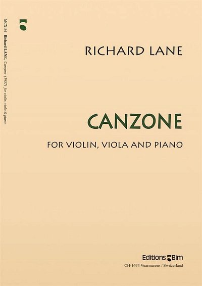 R. Lane: Canzone, VlVaKlv (KlavpaSt)