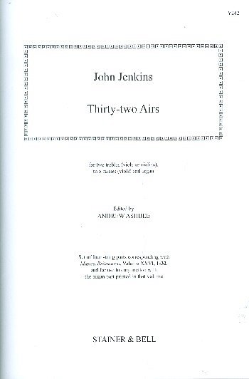J. Jenkins: Thirty-two Airs, 4VdgOrg (Str)