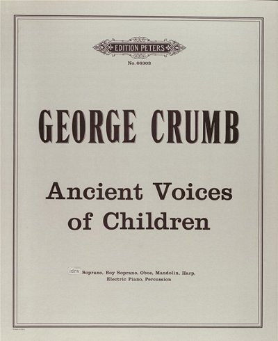 G. Crumb: Ancient Voices Of Children
